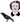Edgar Allan Poe Enamel Pin Pair