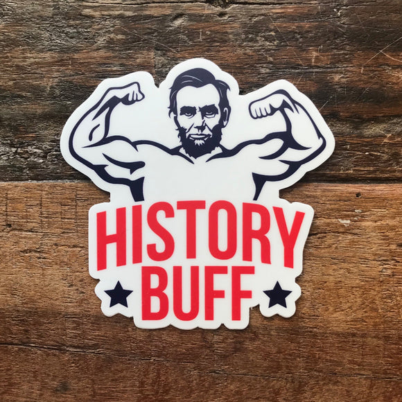 History Buff Sticker – TR Historical