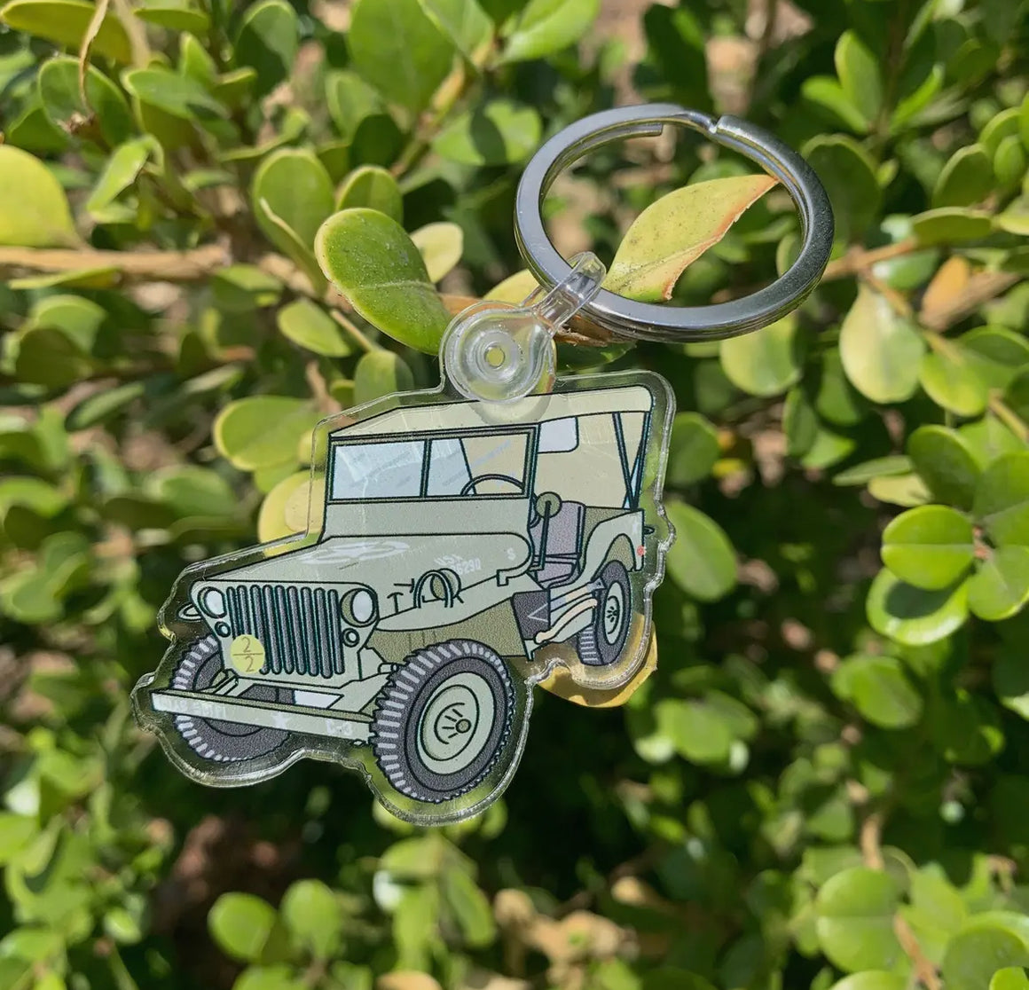 WWII Jeep Keychain – TR Historical