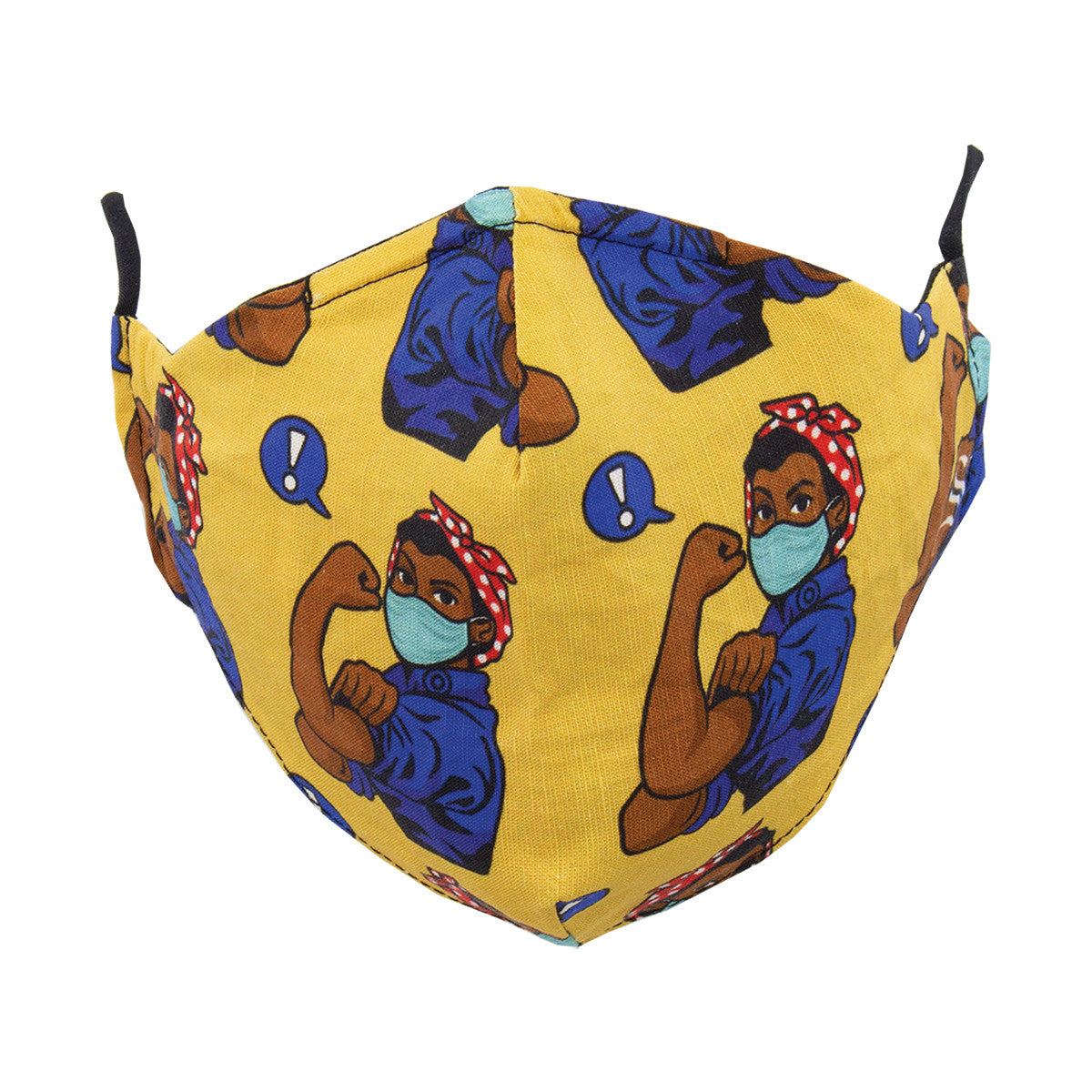 Masking Rozi Rosie Face Mask - Canary – TR Historical