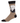 Brown Sock featuring face of Albert Einstein