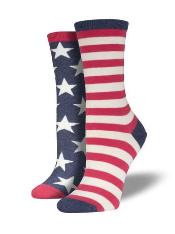 Stars and Stripes Women’s Socks – TR Historical
